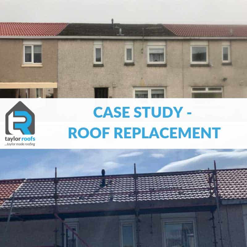Roof replacement in Livingston, West Lothian - Case Study