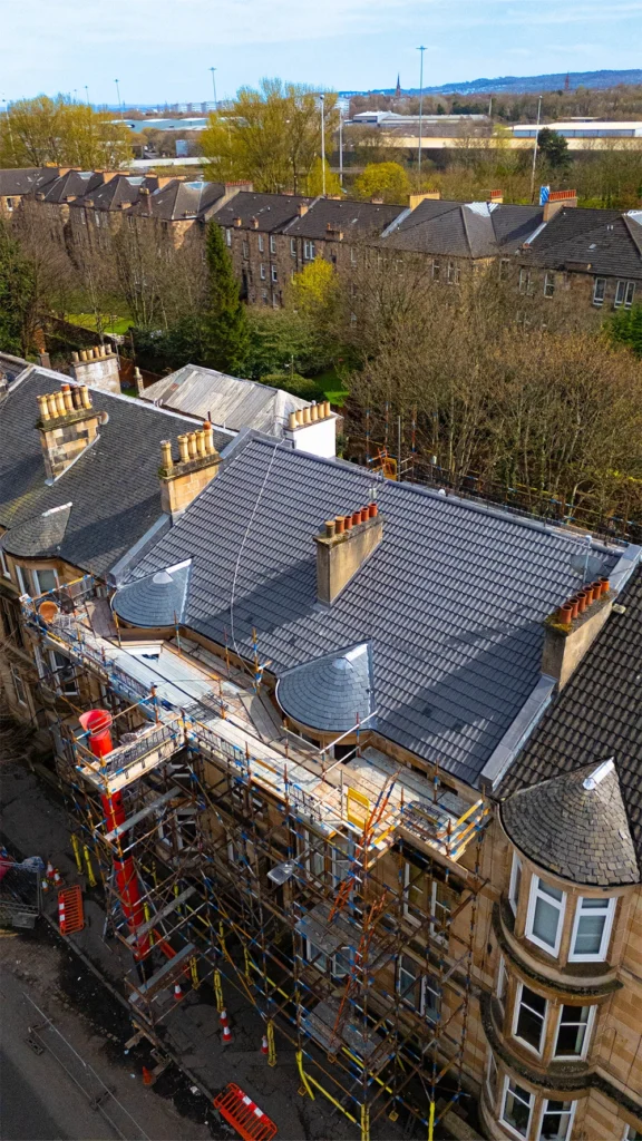 taylor roofs glasgow slate roof